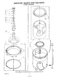 Diagram for 04 - Agitator, Basket And Tub