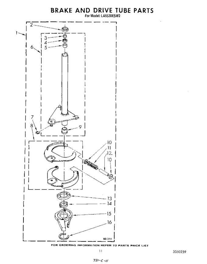 Diagram for LA5530XSW2