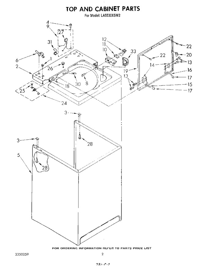 Diagram for LA5530XSW2