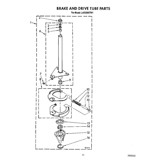 Diagram for LA5530XTW1