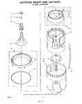 Diagram for 04 - Agitator, Basket And Tub