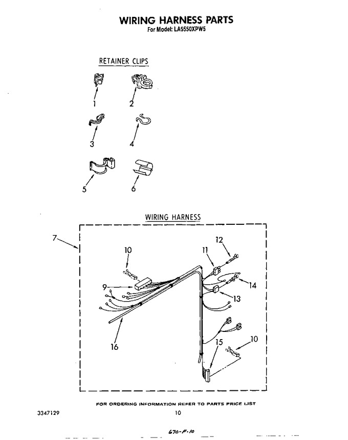 Diagram for LA5550XPW5