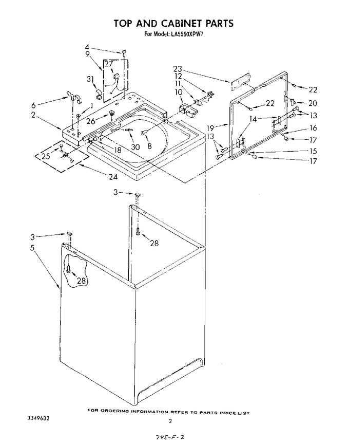 Diagram for LA5550XPW7