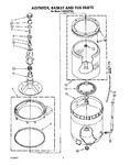 Diagram for 04 - Agitator, Basket And Tub