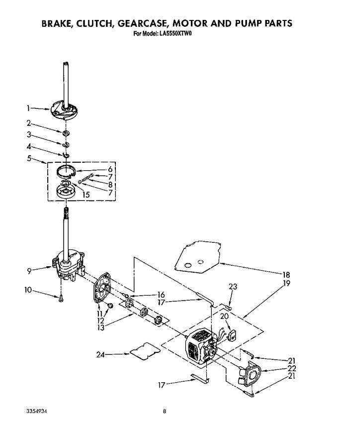 Diagram for LA5550XTM0