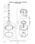 Diagram for 04 - Agitator, Basket And Tub