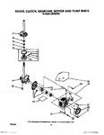 Diagram for 06 - Brake, Clutch, Gearcase, Motor And Pump