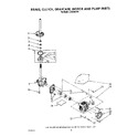 Diagram for 07 - Brake, Clutch, Gearcase, Motor And Pump