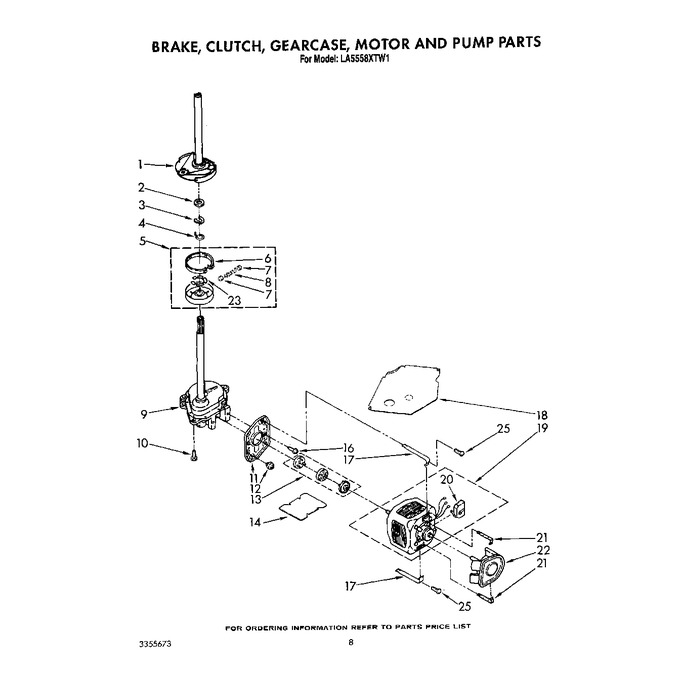 Diagram for LA5558XTF1