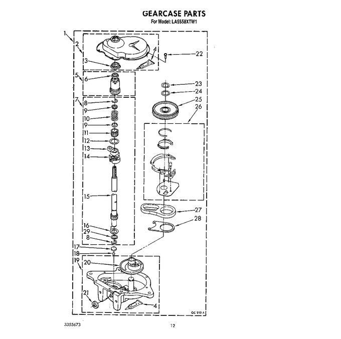 Diagram for LA5558XTF1