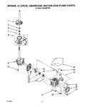 Diagram for 07 - Brake, Clutch, Gearcase, Motor And Pump