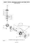 Diagram for 06 - Brake, Clutch, Gearcase, Motor And Pump