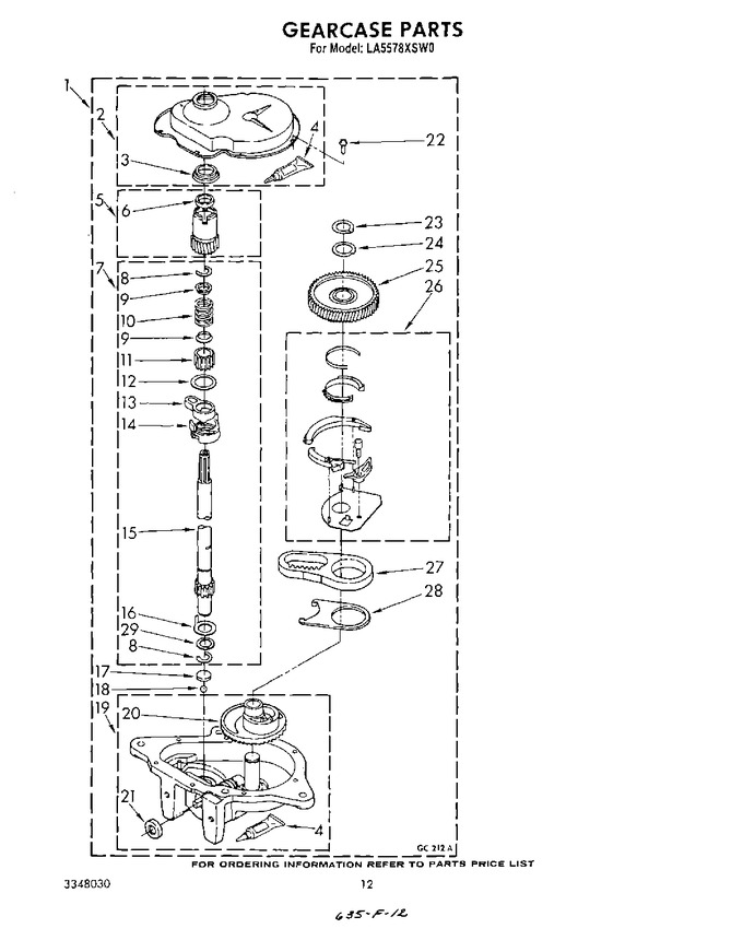 Diagram for LA5578XSW0