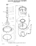 Diagram for 04 - Agitator, Basket And Tub