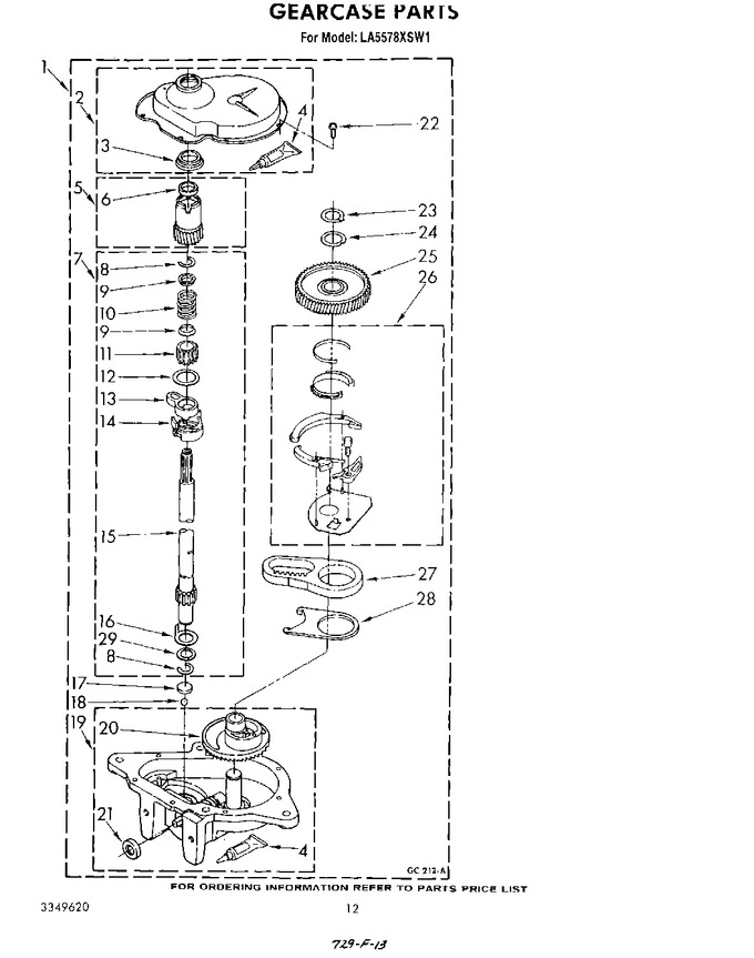 Diagram for LA5578XSW1