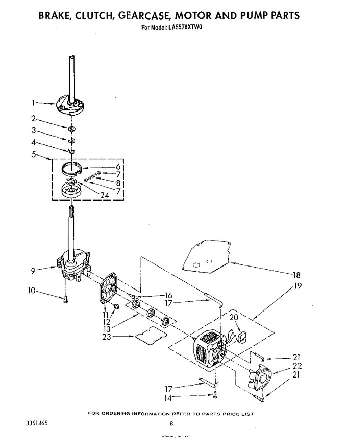 Diagram for LA5578XTG0