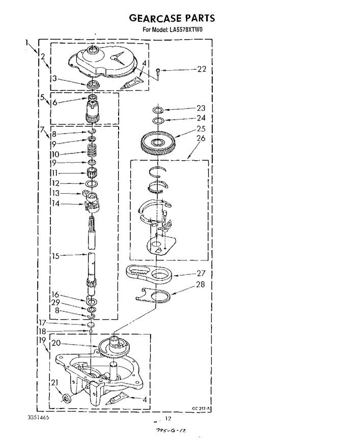 Diagram for LA5578XTW0