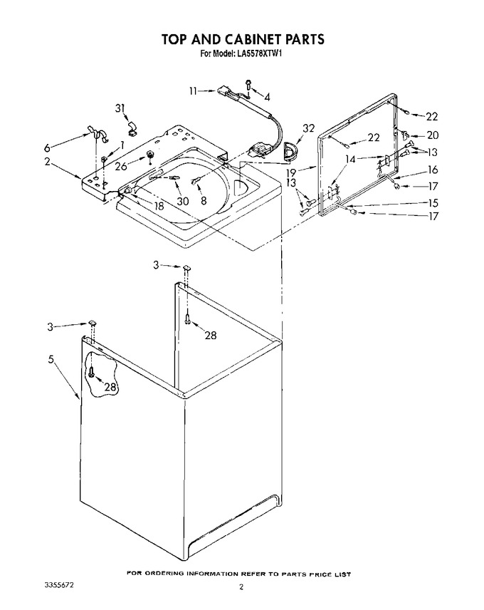 Diagram for LA5578XTM1