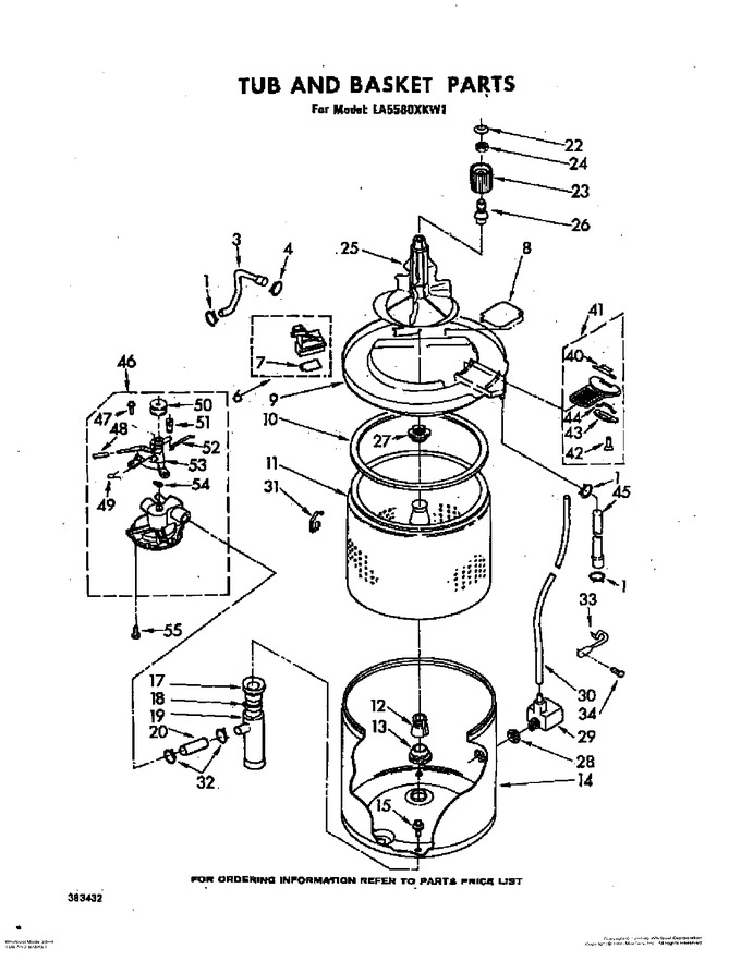 Diagram for LA5580XKW1