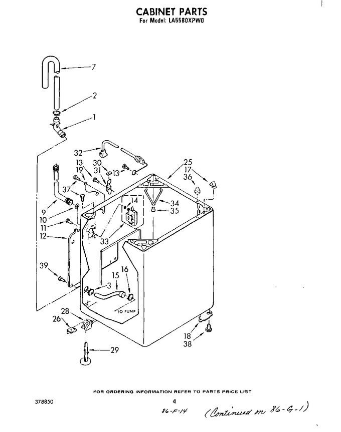 Diagram for LA5580XPW0