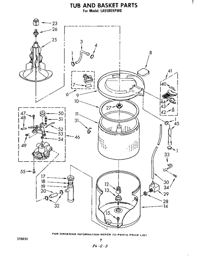 Diagram for LA5580XPW0