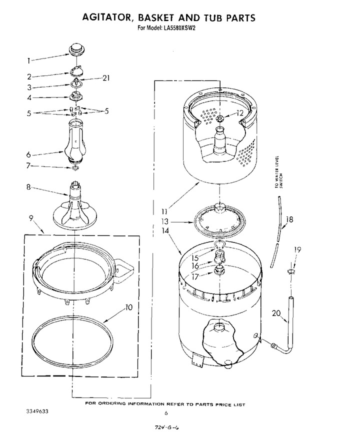 Diagram for LA5580XSW2