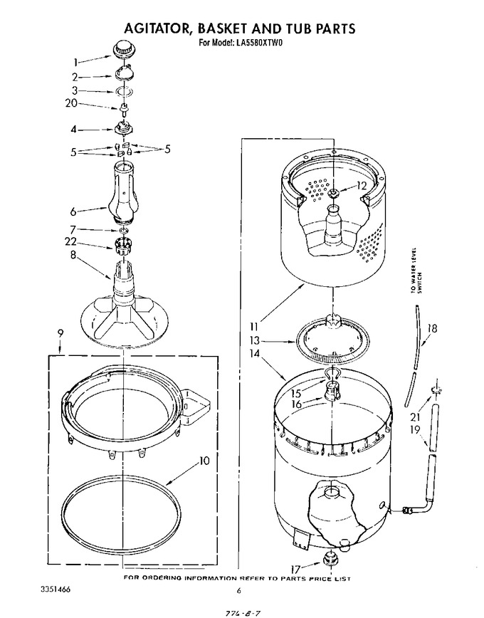 Diagram for LA5580XTW0