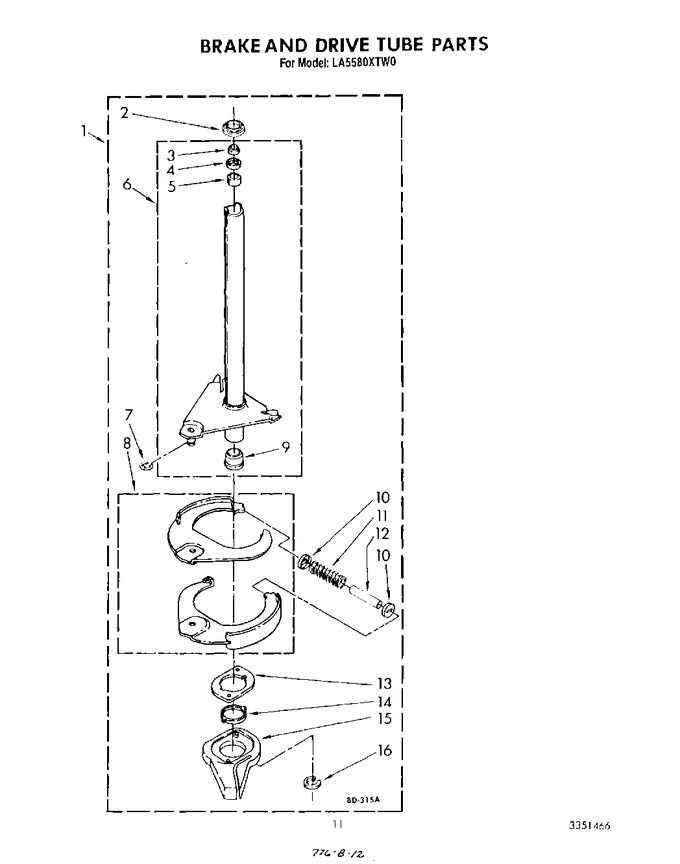 Diagram for LA5580XTM0