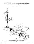 Diagram for 06 - Brake, Clutch, Gearcase, Motor And Pump