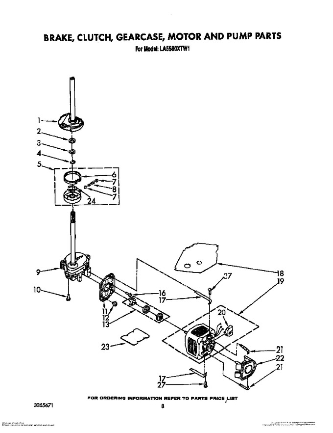 Diagram for LA5580XTW1