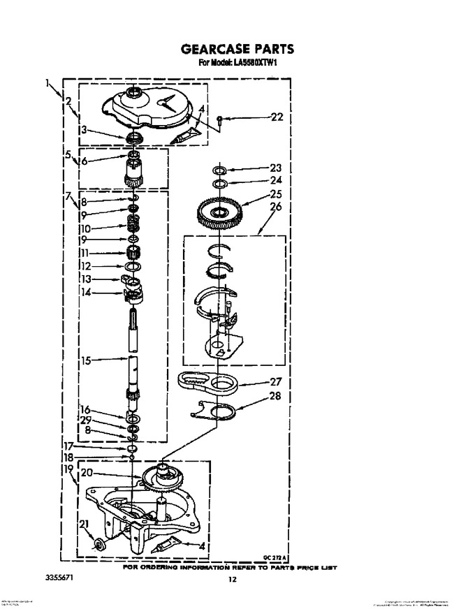 Diagram for LA5580XTW1