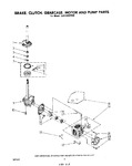 Diagram for 06 - Brake, Clutch, Gearcase, Motor And Pump