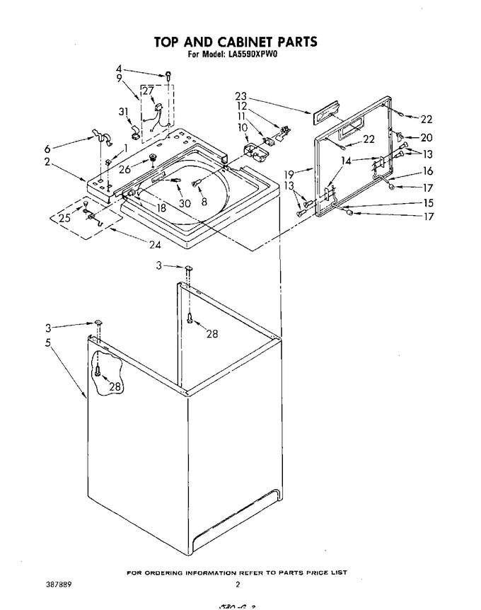 Diagram for LA5590XPW0