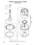 Diagram for 04 - Agitator, Basket And Tub