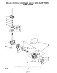 Diagram for 06 - Brake, Clutch, Gearcase, Motor And Pump