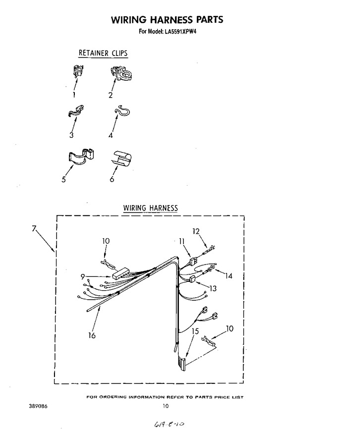 Diagram for LA5591XPW4