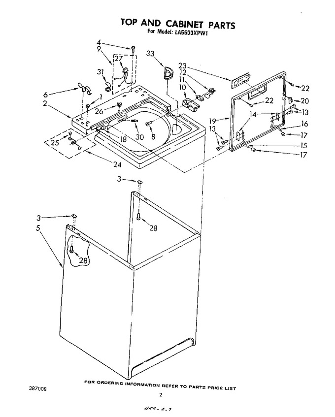 Diagram for LA5600XPW1