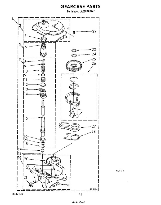 Diagram for LA5600XPW7