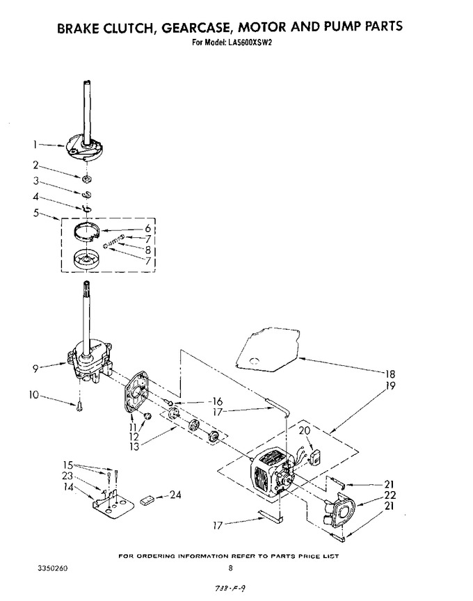 Diagram for LA5600XSW2