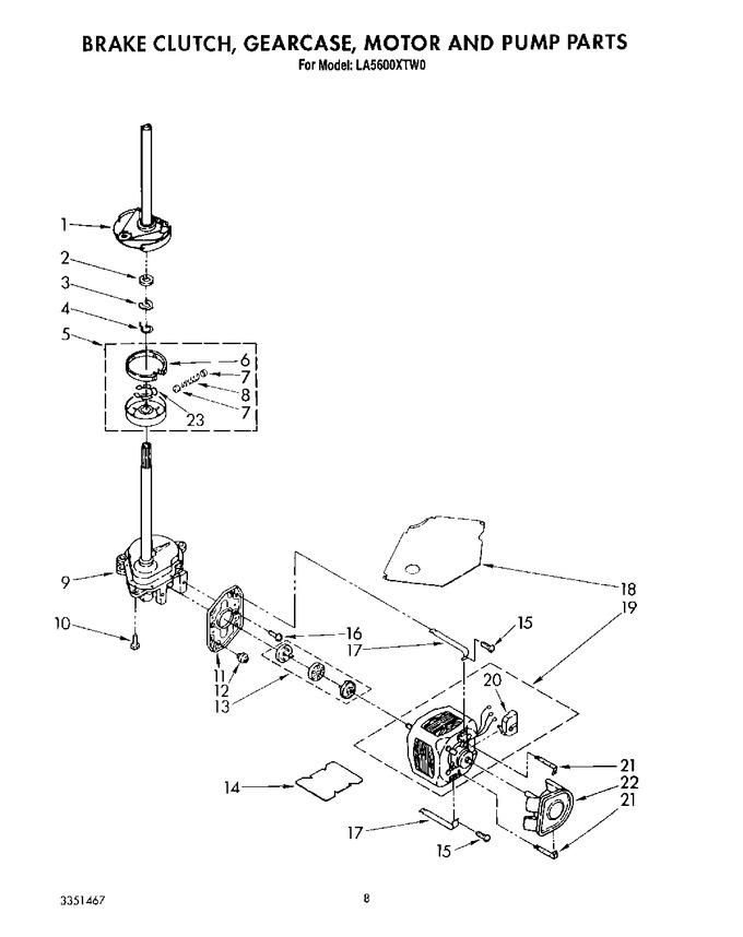 Diagram for LA5600XTW0