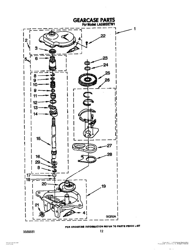 Diagram for LA5600XTF1