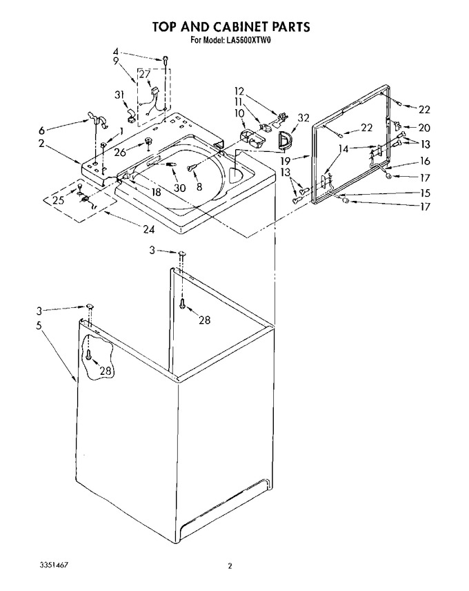 Diagram for LA5600XTG0