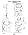 Diagram for 04 - Agitator, Basket, And Tub