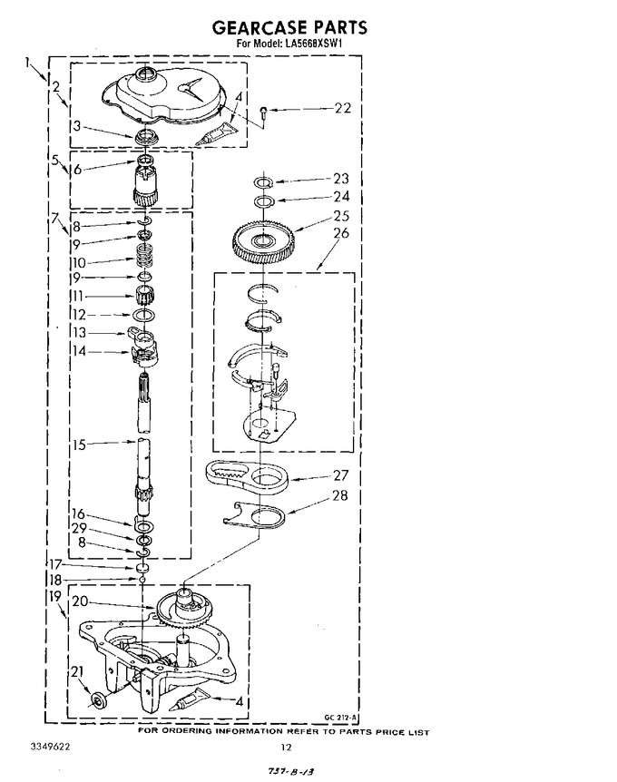 Diagram for LA5668XSW1