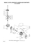 Diagram for 07 - Brake, Clutch, Gearcase, Motor And Pump