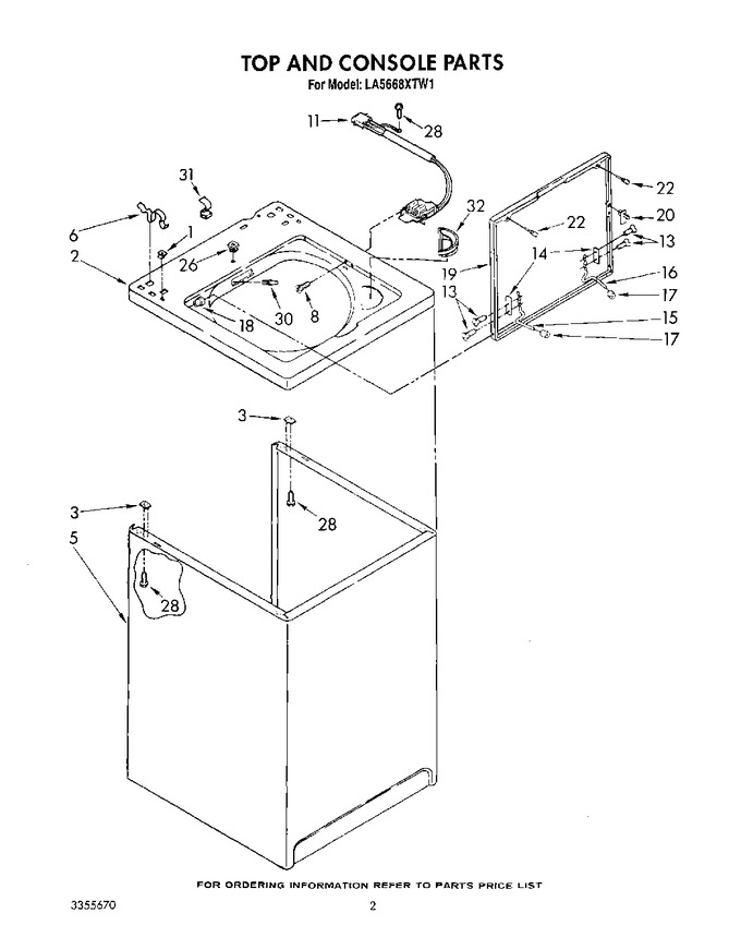 Diagram for LA5668XTG1