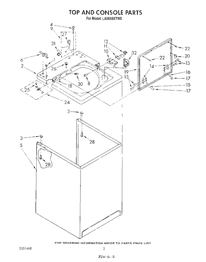 Diagram for LA5668XTW0