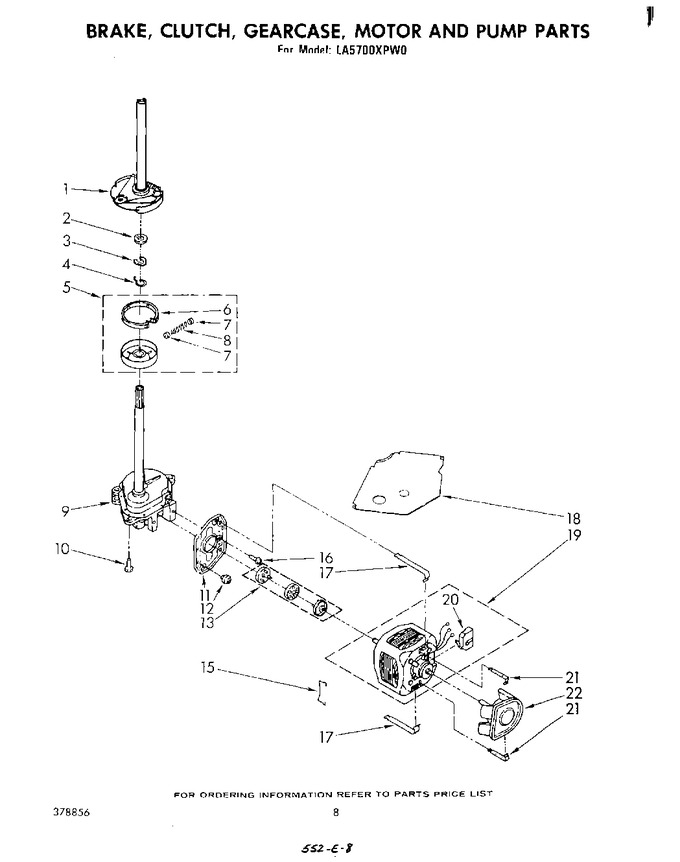 Diagram for LA5700XPW0