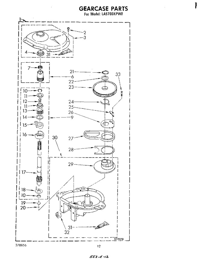 Diagram for LA5700XPW0