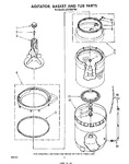 Diagram for 04 - Agitator, Basket And Tub